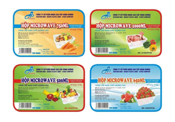 Khám phá 6 mẫu tem nhãn phong cách tối giản