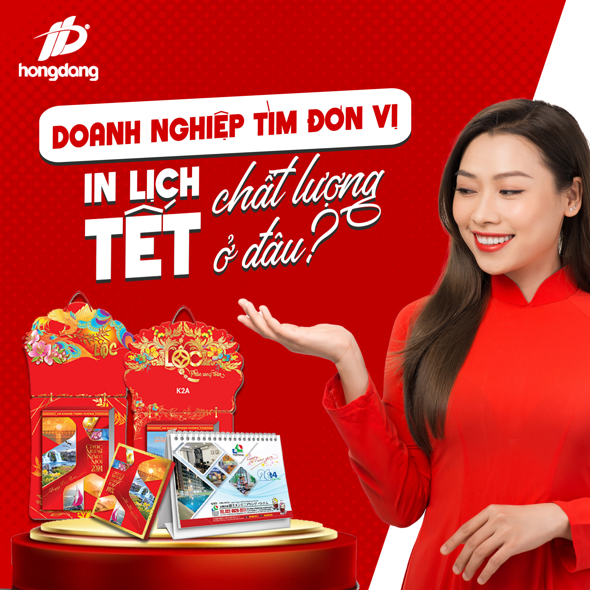 Doanh nghiệp tìm đơn vị in lịch Tết chất lượng ở đâu?