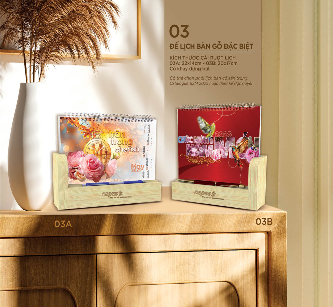 In Lịch Để Bàn 