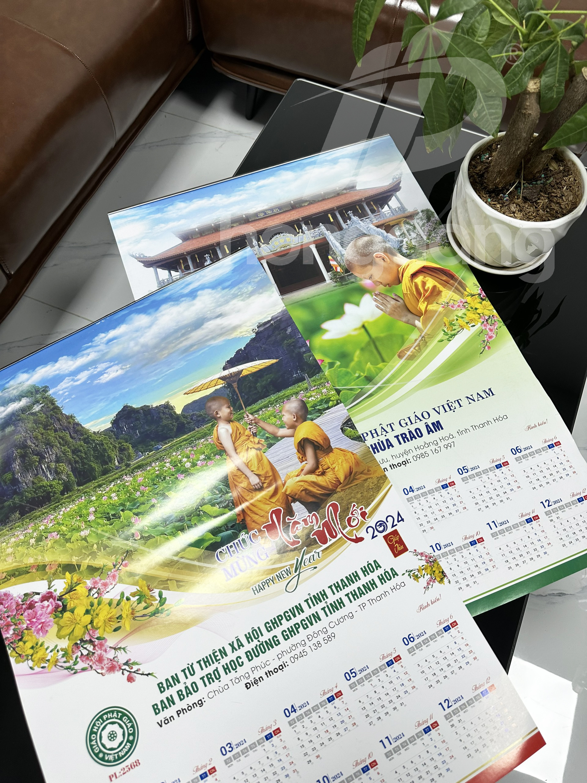 In Lịch Nẹp thiếc 