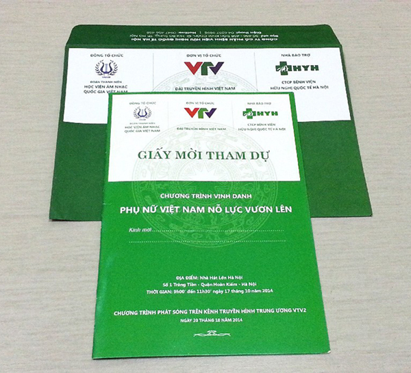 In Giấy Mời - Thiệp mời 