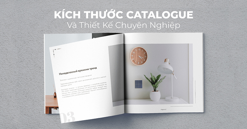 Tìm hiểu các kích thước Catalogue phù hợp doanh nghiệp