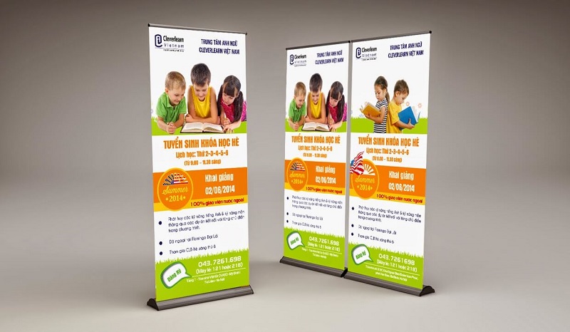 Kích thước standee chuẩn hiện nay là bao nhiêu?