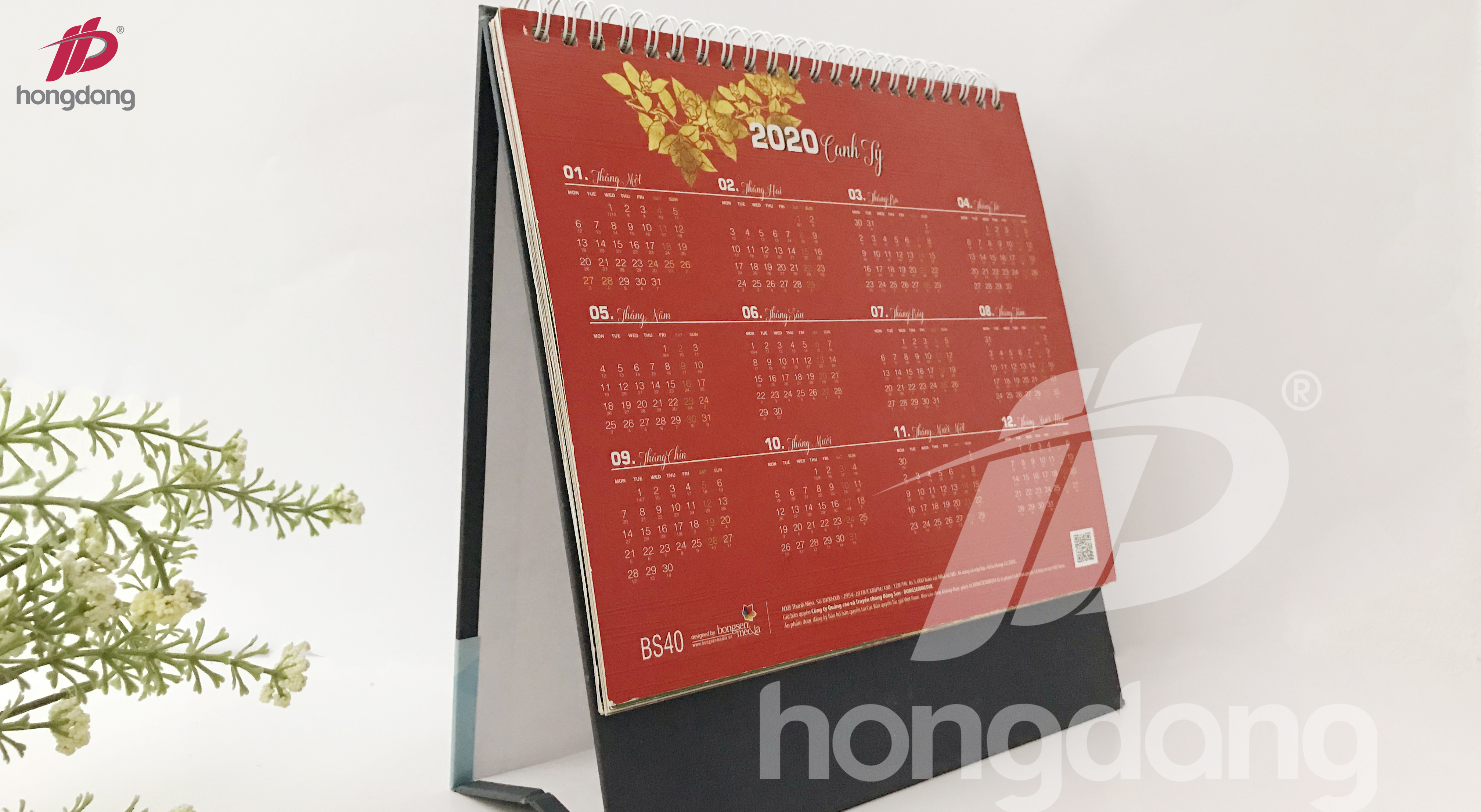 Công dụng của việc in ấn lịch Tết để bàn trong doanh nghiệp