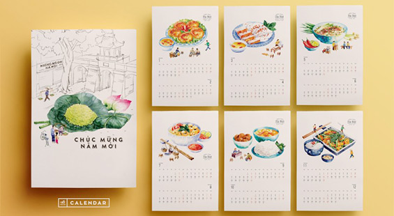 Thỏa mãn nhu cầu in lịch tết với dịch vụ in chất lượng cao