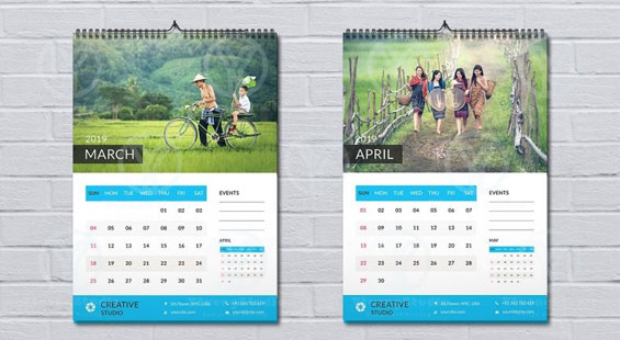 Mẫu lịch tết đẹp dành tặng người thân yêu