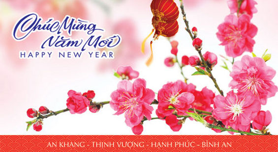 Mẫu thiệp chúc mừng năm mới ý nghĩa