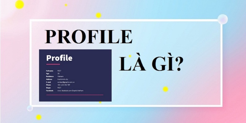 Profile là gì? Đóng vai trò như thế nào với doanh nghiệp?