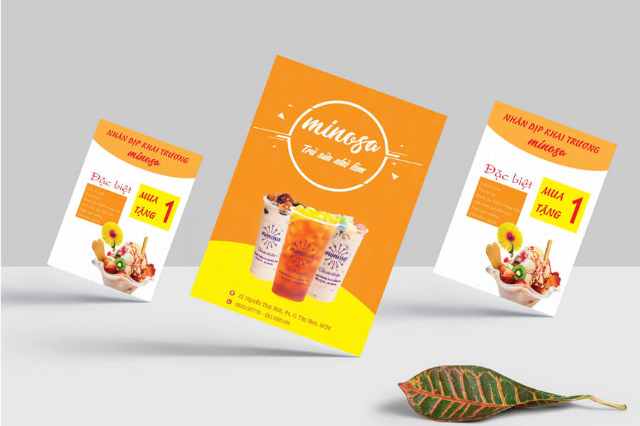Thiết kế và in tờ rơi quảng cáo tại Hà Nội