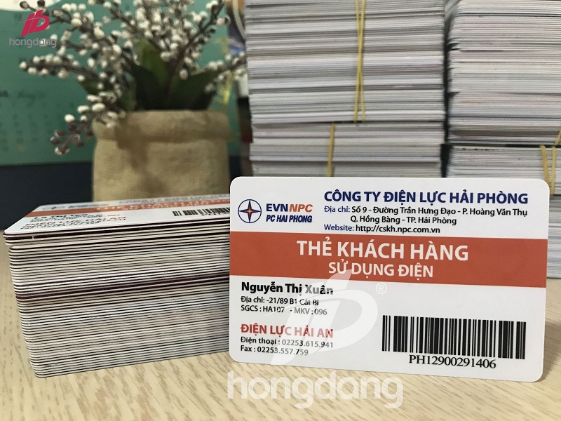 Thẻ nhựa PVC 4 lớp