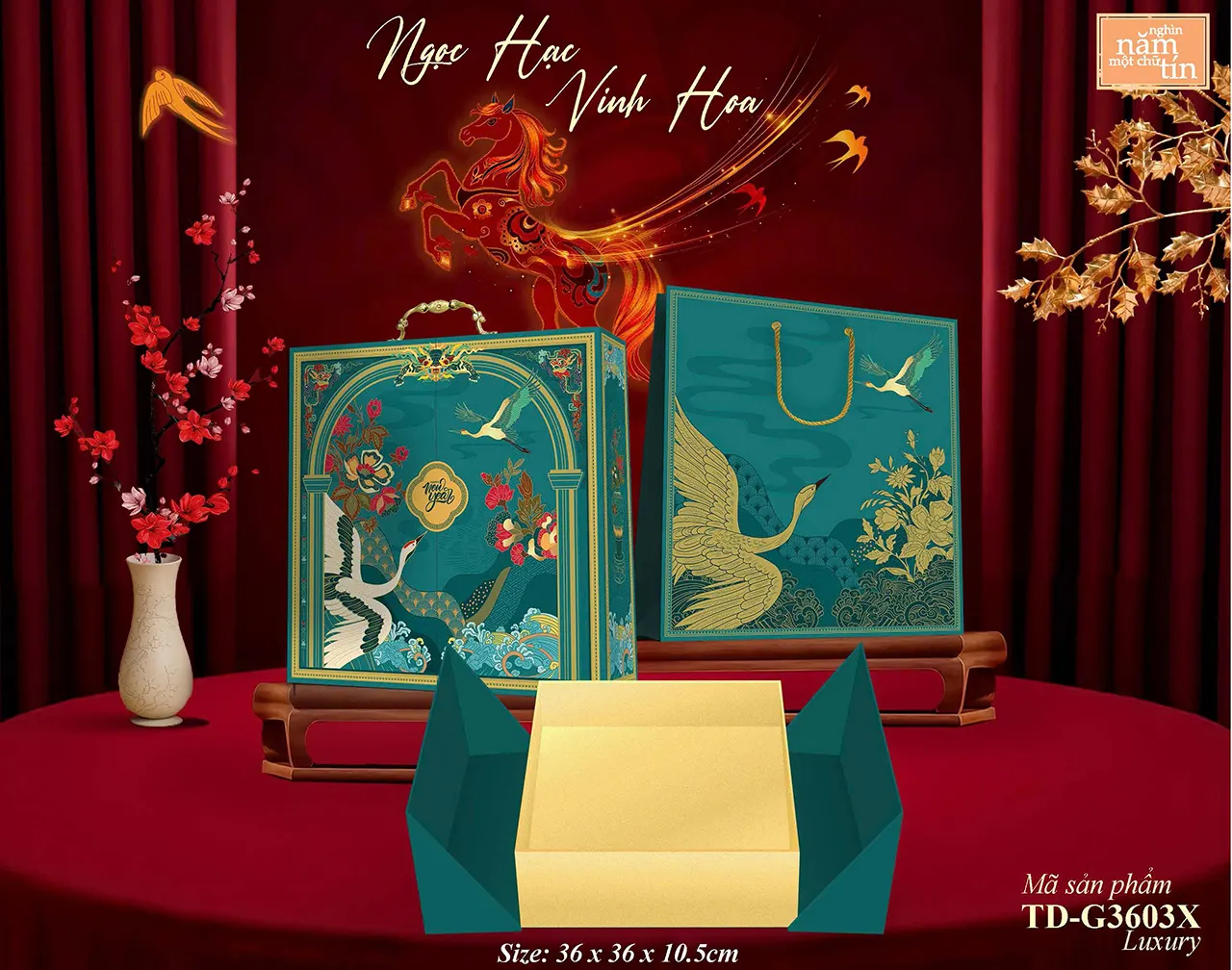 In hộp quà Tết theo yêu cầu doanh nghiệp