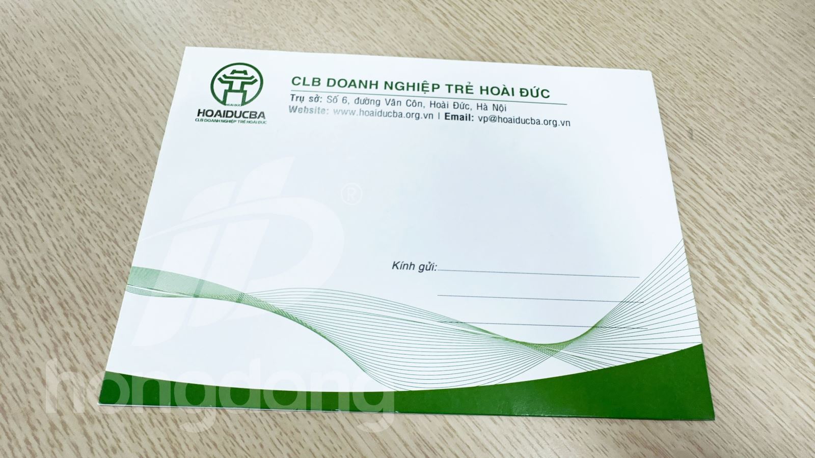  Mẫu phong bì doanh nghiệp