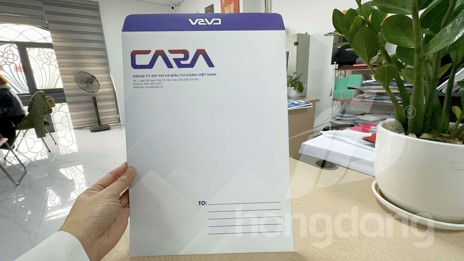  Mẫu phong bì công ty đầu tư