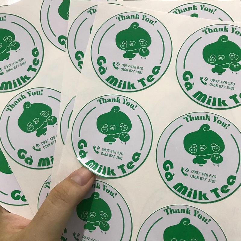 In Label được áp dụng khá phổ biến hiện nay