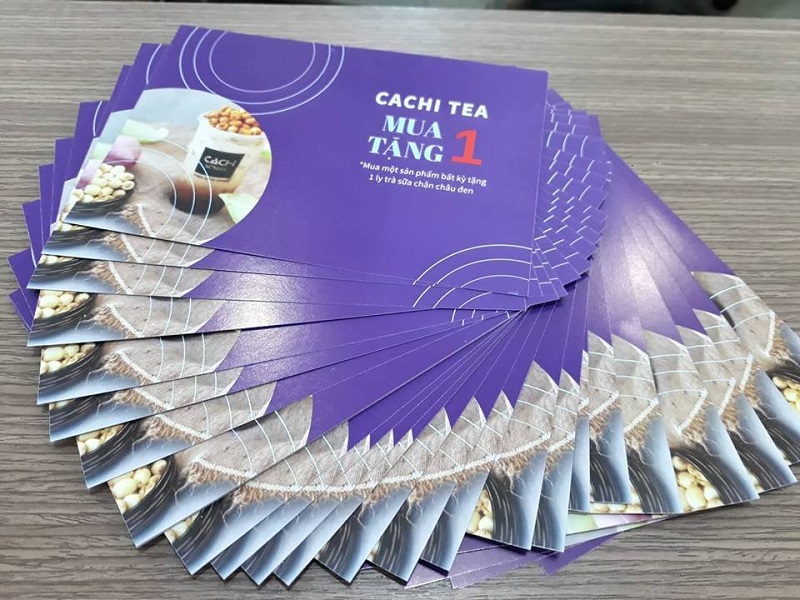 Khổ giấy dùng để in tờ rơi phổ biến