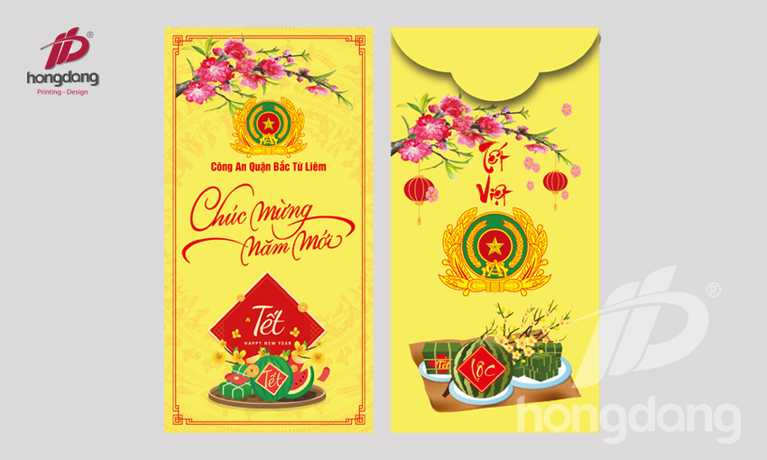 Thiết kế bao lì xì tết