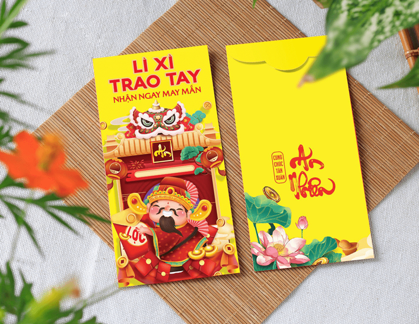Khám phá mẫu bao lì xì độc đáo 