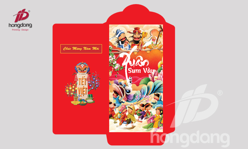 In lì xì Tết giá rẻ Hà Nội