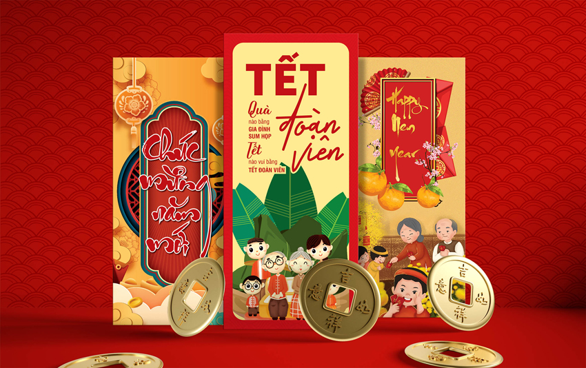 Khám phá mẫu bao lì xì đẹp và độc đáo 