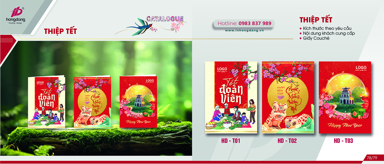 mẫu thiệp chúc tết