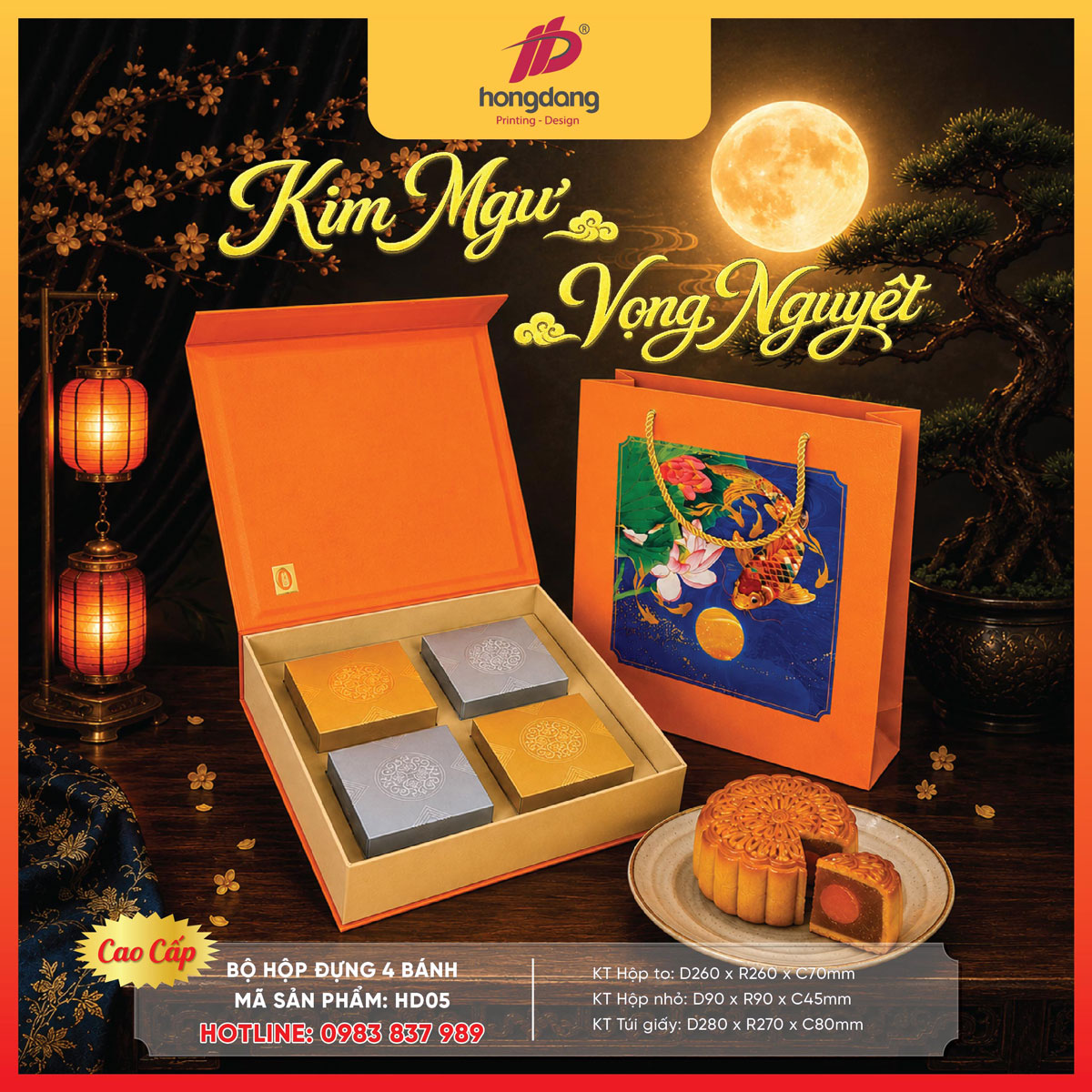 vỏ hộp quà trung thu đẹp