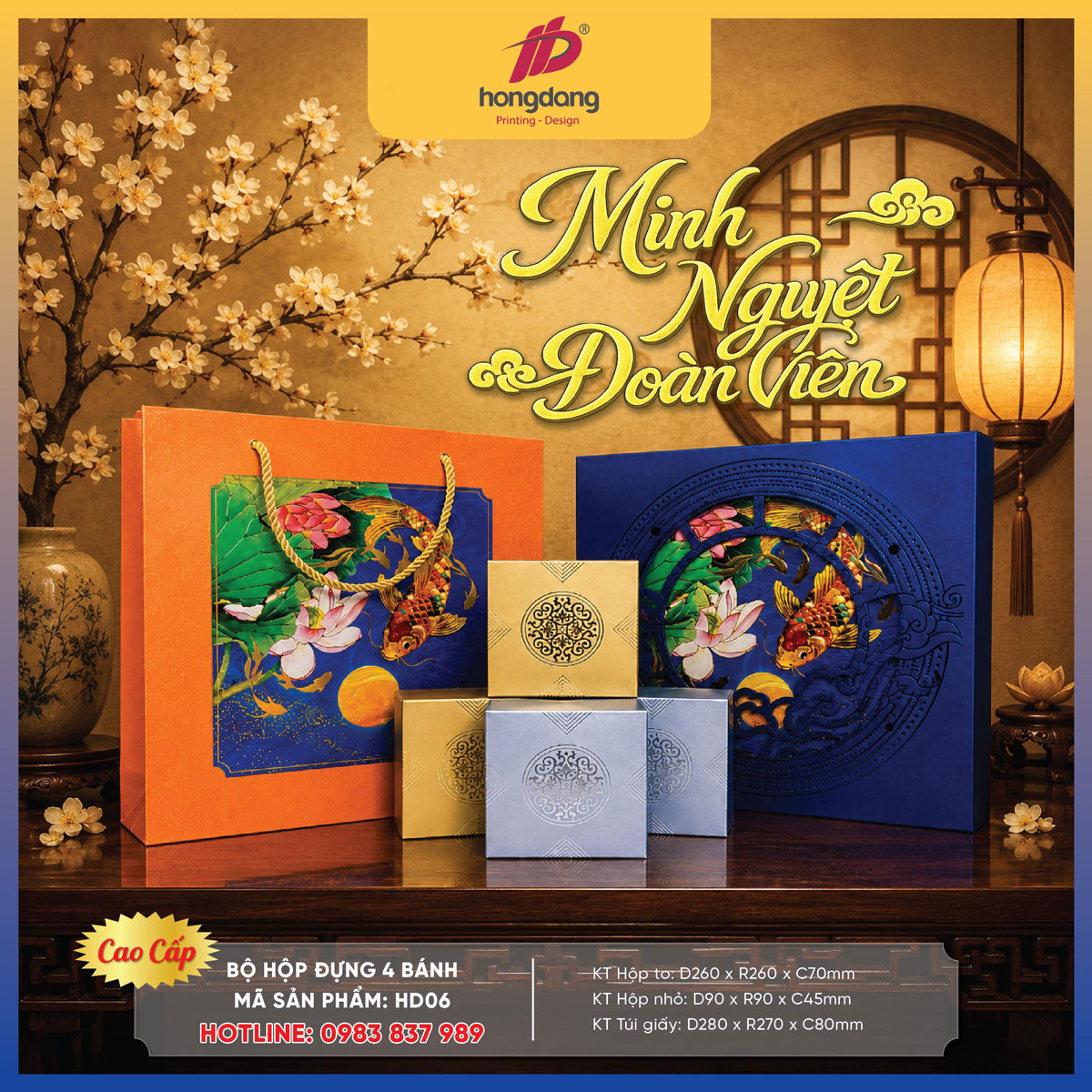hộp bánh trung thu cao cấp 2026